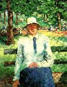 Kazimir Malevich unemployed girl oil painting on canvas